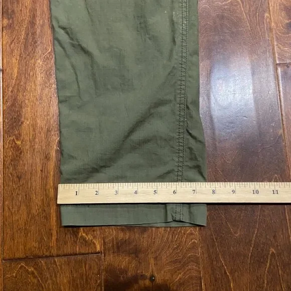 Levi's Regular Fit Ripstop Cargo Military Green Straight Pants Mens Size 34 x 32 - Picture 9 of 9